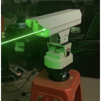 Newest design mini moving head dj projector green beam laser lighting