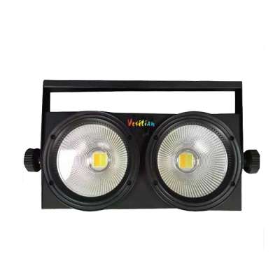 LED200w Warm White Cool White led stage blinder 2 eyes blinder 2pcsx100W COB LED Studio Audience Light