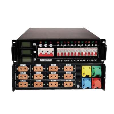 latest 12CH*4KW Relay Pack electrical equipment power distribution cabinet